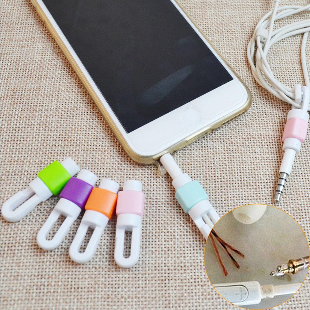Charging Data line Cable Protector Headset Saver Protective Bumper For ...