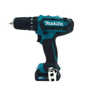 MAKITA  สว่านกระแทกไร้สาย 12V. รุ่น HP331DWYE มาพร้อมแบตเตอรี่ 1.5Ah จำนวน 2 ก้อนและแท่นชาร์จ 1 อัน