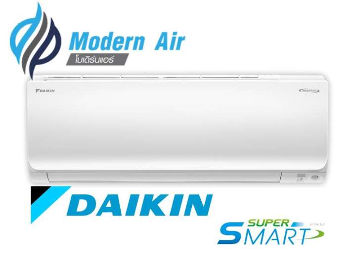 Daikin แอร์ติดผนังระบบอินเวอร์เตอร์ รุ่น Super Smart ขนาด 20500 BTU - FTKM24SV2S