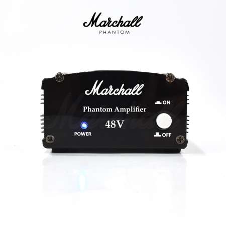 Marchall 48V Phantom เครื่องขยายไมโครโฟน คอนเดนเซอร์ ไฟเลี้ยง 48โวลท์ เพื่อใช้งานกับเครื่องเสียง มิกซ์เซอร์ คอม ซาวการ์ด โน๊ตบุ๊ค คาราโอเกะ สะดวกในการเคลื่อนย้าย ใช้ควบคุม Sound ซาวด์ งานเครื่องเสียง ภายใน กลางแจ้ง Event ครบให้เสียงชัดเจน