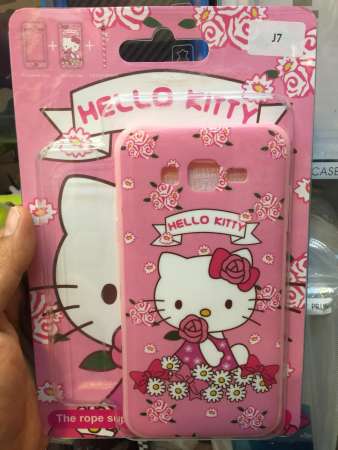 คุ้มค่าเมื่อซื้อชั่วโมงนี้ เคส Samsung J7,J7 core ประกบหน้าหลังลาย คิตตี้(Hello
Kitty)พร้อมฟิล์มกระจกกันแตกเต็มจอ ลายเดียวกับเคส ลดล้างสต๊อกชั่วโมงนี้