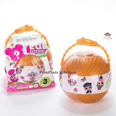 ProudNada Toys ของเล่นเด็กไข่เซอร์ไพรส์ไซด์จัมโบ้ 7 ชั้น ซีรี่ย์ 3 LQL SURPRISE BIG SURPRISES  SERIER 3 NO.BB31
