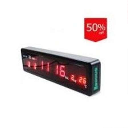 Caixing นาฬิกาดิจิตอล รุ่น CX-808 (ตัวเลขสีแดง)