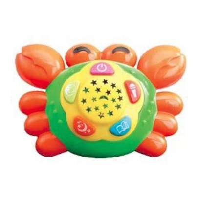 QYGOLF : Kids toy Disco Light Show ของเล่นเด็ก มีแสงและมีเสียง Turtle / Crab