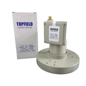 หัวรับสัญญาณดาวเทียม LNB C-Band Topfield แบบ 1ขั้ว สำหรับจานโปร่ง