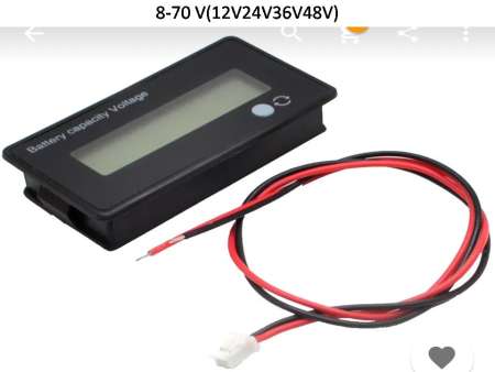 Battery capacity / voltage meter