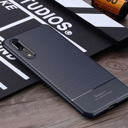iPaky Luxury Carbon Fiber Soft TPU Case for Huawei P20 เคส ไอปากี้ รุ่นลักซ์ชัวรี่ คาร์บอน ไฟเฟบอร์ ซอฟ์ต ทีพียู สำหรับ หัวเว่ย พี20 กันกระแทก iPaky Luxury Carbon Fiber Soft TPU Case for Huawei P20 เคส ไอปากี้ รุ่นลักซ์ชัวรี่ คาร์บอน ไฟเฟบอร์ ซอฟ์ต ทีพียู สำหรับ หัวเว่ย พี20 กันกระแทก