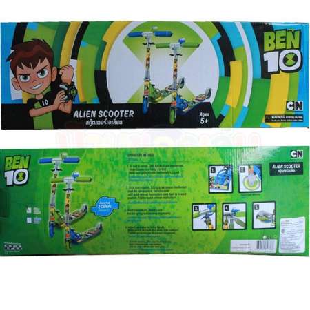 NICHA TOY สกู๊ตเตอร์ สกู๊ดเตอร์ ม้าโพนี่ สไปเดอร์แมน วันพีช เบนเทน SCOOTER สกู๊ตเตอร์2ล้อ 9538