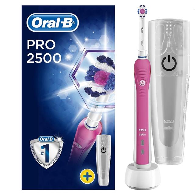 โปรโมชั่นพิเศษ แปรงสีฟันไฟฟ้า Oral-B รุ่น Pro 2 2500N CrossAction ...