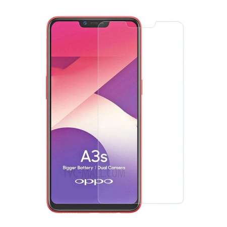 กระจกนิรภัย ฟิล์มกันรอย Oppo A3S