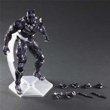 Figure ฟิกเกอร์ Anime ของสะสมหายาก Black Panther แบล็ค แพนเธอร์ อนิเมะ การ์ตูน มังงะ คอลเลกชัน จากการ์ตูนดังญี่ปุ่น New Collection ตุ๊กตาน่ารัก manga