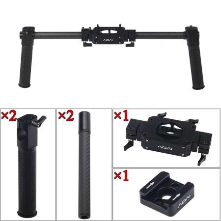 อุปกรณ์จับยึดแบบจับคู่มือจับก้านโยกสำหรับ ZHIYUN Crane Plus Crane 2 เครน V2 FEIYU a1000 a2000 G6 Plus ฯลฯ