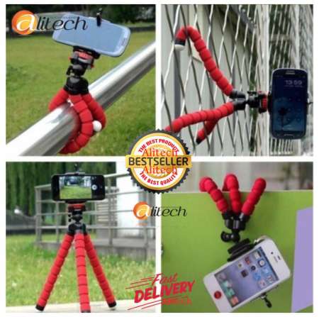 Alitech ขาตั้งกล้อง ขาตั้งมือถือ หนวดปลาหมึก Gorillapod Flexible Tripod Octopus tripod (Size S) Buy 1 Free 1