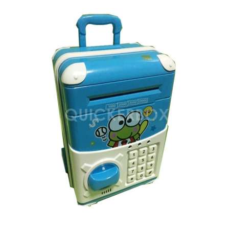 กระปุกออมสิน ตู้เซฟ ดูดแบงค์ กบเคโระ Money Saving Automatic Deposit Box Kero