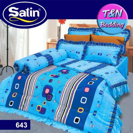 ให้ความเห็น Satin ชุดผ้าปู 6 ฟุต (5 ชิ้น) (ไม่รวมผ้านวม) ซาติน ลาย 643 #Satin2017
กำลังดี