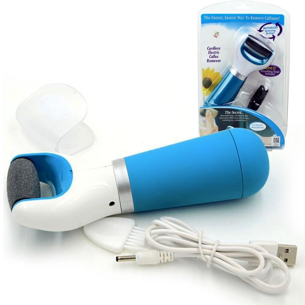 Telecorsa เครื่องขัดส้นเท้า Cordless Electric Callus Remover รุ่น Callus00g-Song1