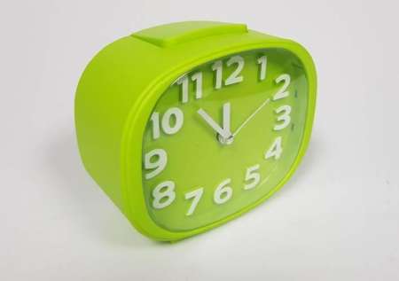 นาฬิกาปลุก ทรงมน (14x7x12cm)