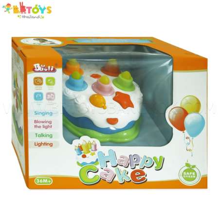 Play Us ของเล่นเด็ก เค้กวันเกิด มีเสียงมีไฟ รุ่น 602