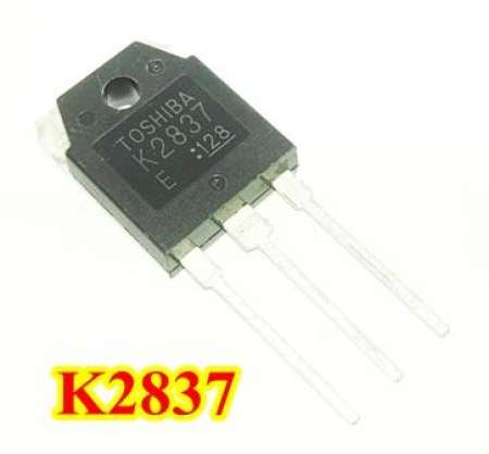 K2837 , 2SK2837 , MOSFET N-CH 500V 20A TO-3P 2PCS 2ตัว