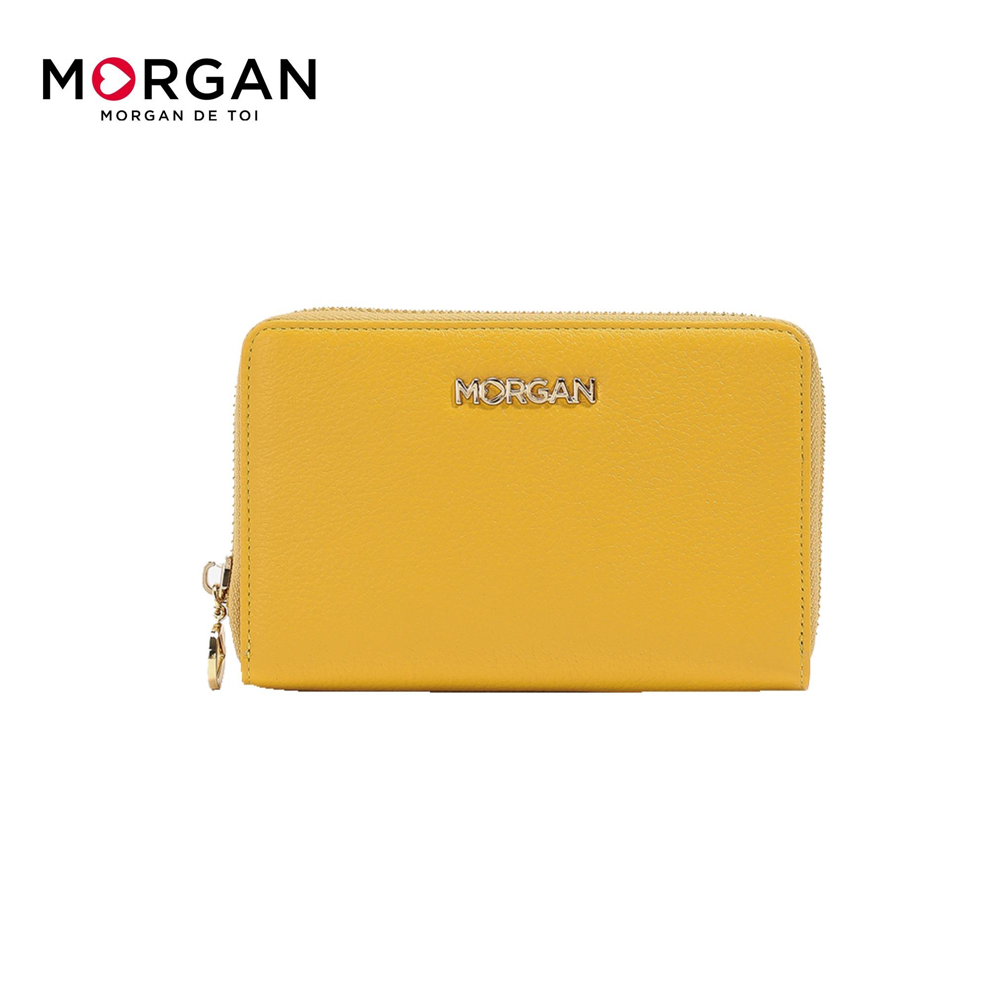 MORGAN BAG กระเป๋าสตางค์ กระเป๋าใส่เหรียญ ใบสั้น ซิปรอบ รุ่น KIRBASIC 04