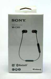 SONY WI-C300 หูฟังอินเอียร์แบบไร้สาย BLUETOOTH NFC  (สี ดำ ) 1ชุด