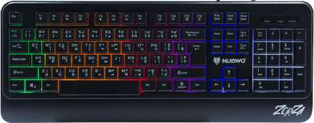 Nubwo คีย์บอร์ดเกมมิ่ง มีไฟ Mutant Gaming keyboard รุ่น NK-12