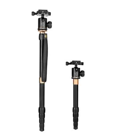 QZSD Q278 รุ่นใหม่ ขาตั้งกล้อง น้ำหนักเบา พกพาสะดวก สั้นเพียง 30 CM lightweight portable aluminum video digital camera tripod, monopod