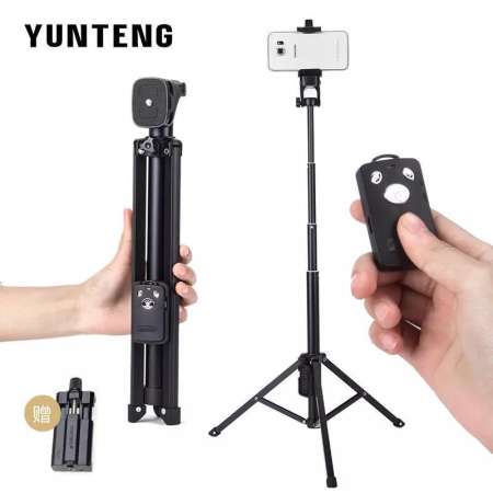 YUNTENG VCT-1688 2 in 1 ขาตั้งกล้องและมือถือ