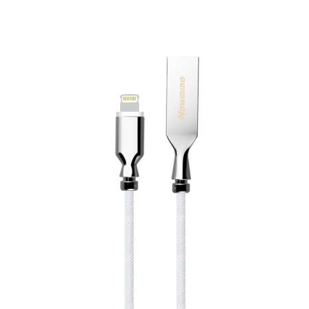 Newmine 2A สายชาร์จ Micro Android/iphone/Type-C USB quick Charger Data Cable รุ่น 802（เงิน）