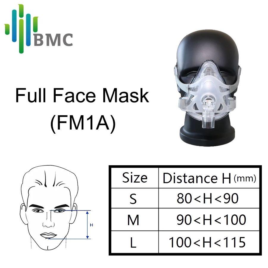 ราคา BMC cpap FM1A Full Face Mask With Headgear Linda Health Store
