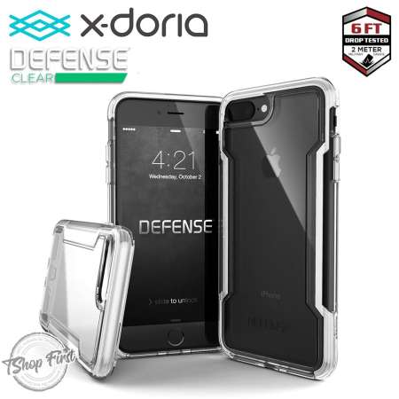X-doria Defense Clear เคสกันกระแทก For iPhone 8 Plus / iPhone 7 Plus X-doria Defense Clear เคสกันกระแทก For iPhone 8 Plus / iPhone 7 Plus