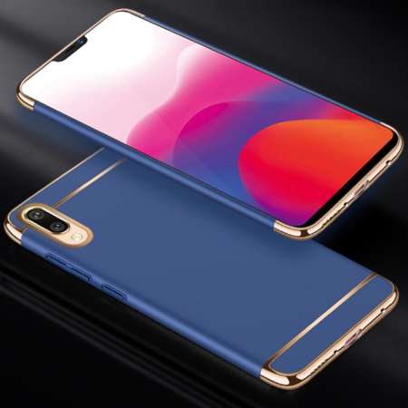 ACT เคส  vivo V11 / วี 11 / วีโว่ v11 จอ 6.41 นิ้ว รุ่น ทูโทน  ชนิด ฝาหลัง กันกระแทก  แบบ PC  ฟรี ฟิล์มกระจก 1 อัน