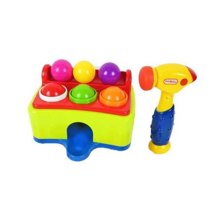 Hello mom ค้อนทุบลูกบอลมีเสียง Pinball HAMMER TABLE BALL POUNDING
