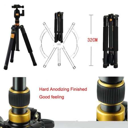 QZSD Q555  By Mastersat  Professional Camera DV Tripod Ball Head Universal for Nikon , Canon, Sony Monopod DSLR ขาตั้งกล้อง ทำเป็นขาเดี่ยวได้