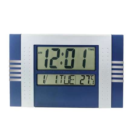 Telecorsa นาฬิกาดิจิตอล แบบ Dual-LCD 5850 ตั้งโต๊ะหรือแขวนก็ได้ รุ่น DigitalClock5850-06a-song