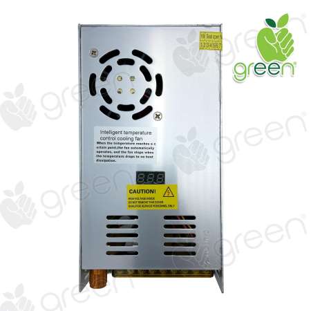 Applegreen Switching power supply 220VAC to 0-24VDC 20A LCD 1 Show Voltage สวิทชิ่ง แปลงจากไฟบ้านเป็นไฟแบต 0-24VDC 20A