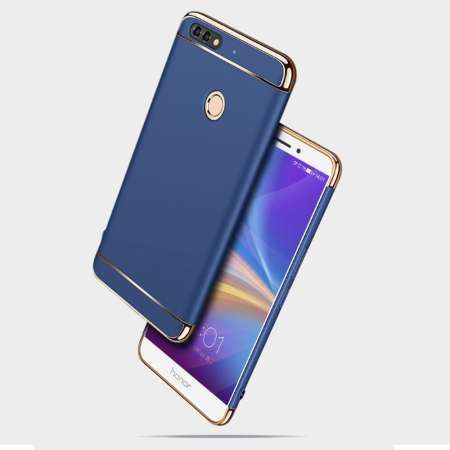 ACT เคส  Huawei Y7 Pro 2018 / หัวเว่ย Y7 Pro 2018 / หัวเว่ย Y7 โปร 2018 รุ่น ทูโทน  ชนิด ฝาหลัง กันกระแทก  แบบ PC  ฟรี ฟิล์มกระจก 1 อัน