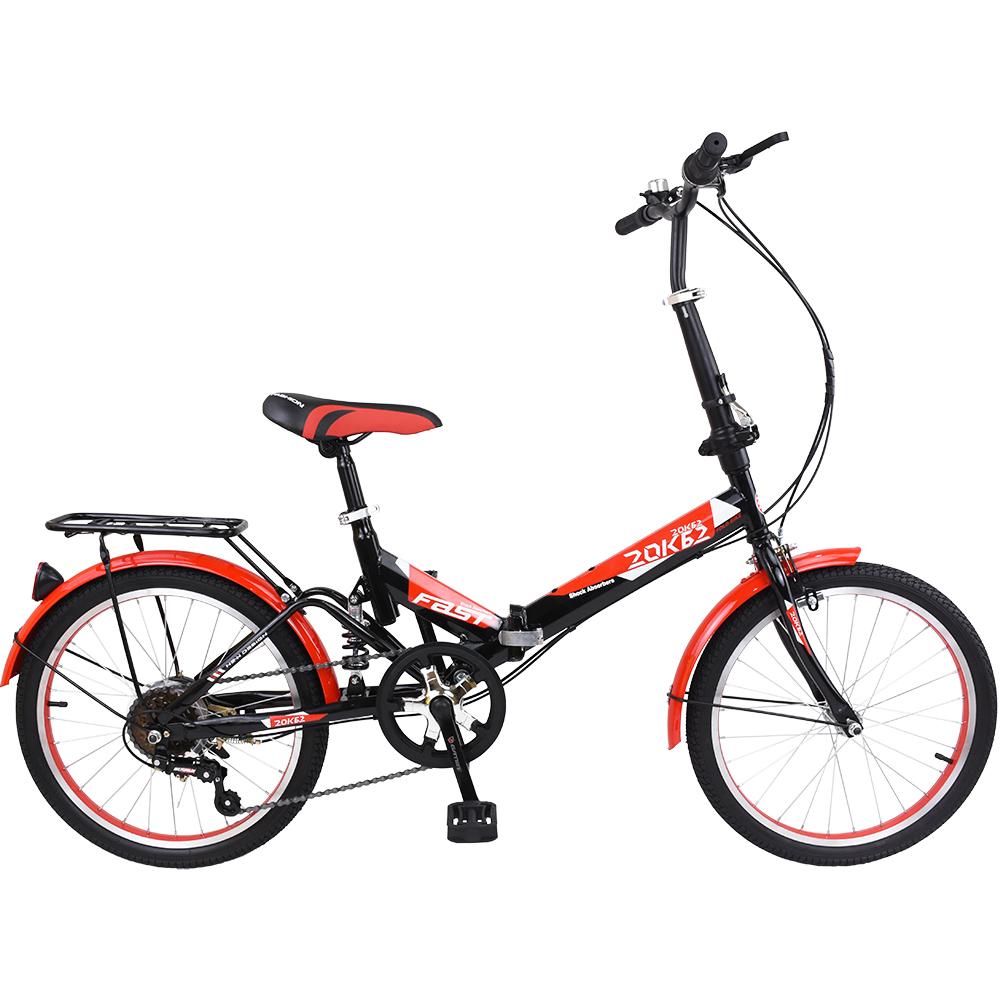 ราคา KBIKE MAXX จักรยานพับได้ FOLDING BIKE 20 นิ้ว 6 Speed รุ่น 20K62