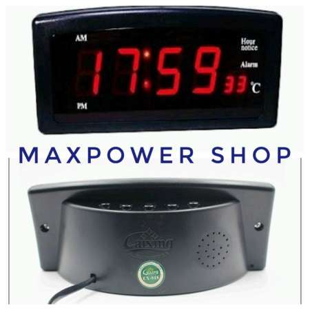 ลดล้างสต๊อกวันนี้ Caixing นาฬิกาดิจิตอล ไฟ LED ตัวเลข สีแดง ตั้งปลุกได้ สำหรับตั้งโต๊ะ
หัวเตียง ตกแต่งบ้านสวยงาม ใช้ไฟบ้าน รุ่น CX - 818 ลดราคาวันนี้