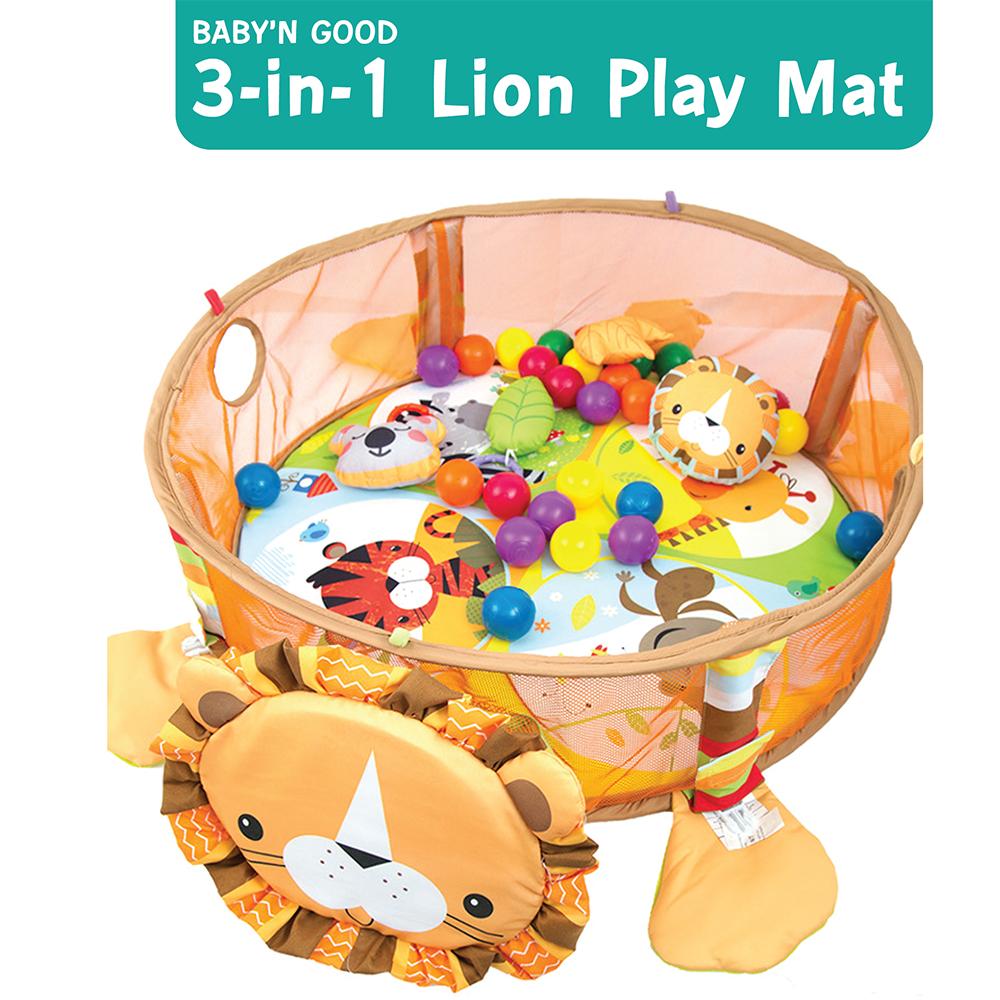 BABY’N GOODS 3-in-1 Lion Play Mat เบาะกิจกรรม