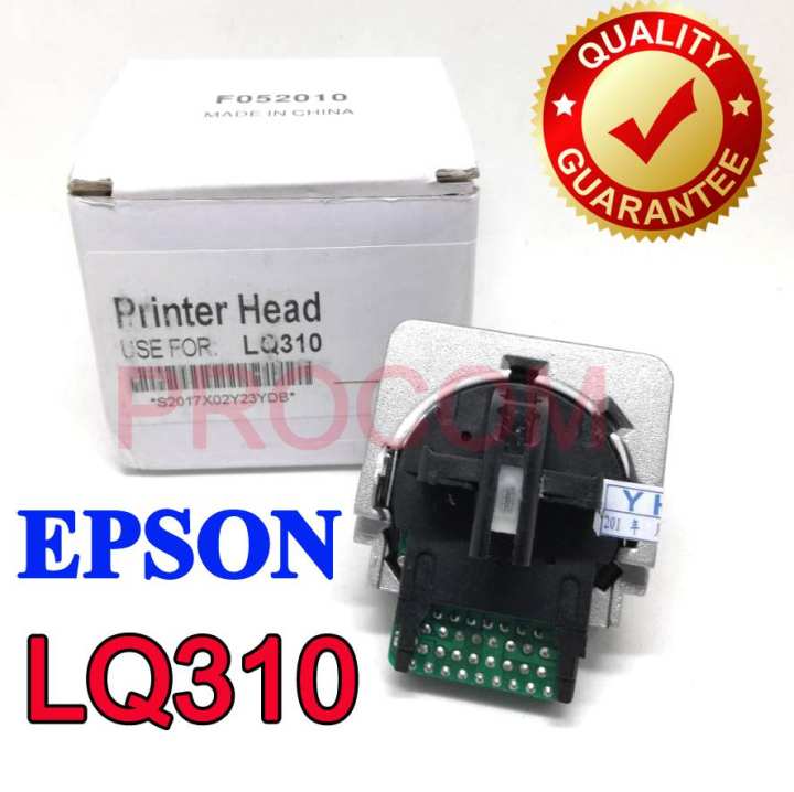 หัวเข็ม Dotmatrix Printhead Print Head Printhead สำหรับ Epson Lq 310 Lq310 Dot Matrix 0013