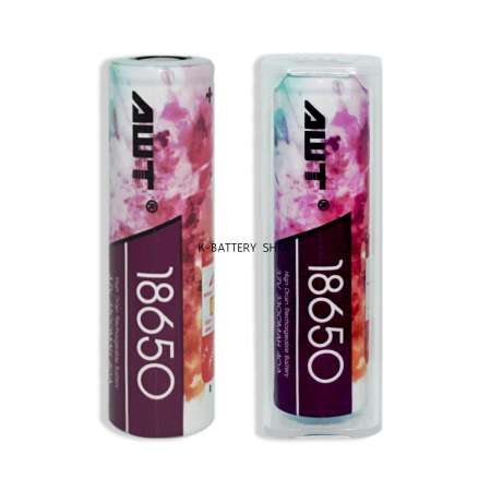 ถ่านชาร์จ AWT 18650 IMR 40A 3300mAh ล็อตใหม่ 2 ก้อน (สีชมพู ของแท้ 100% เช็คโค้ดได้)
