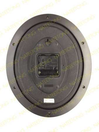 RHYTHM Japan นาฬิกาแขวนพลาสติกทรงวงรี  ขนาด 12 นิ้ว รุ่นCMG221NR