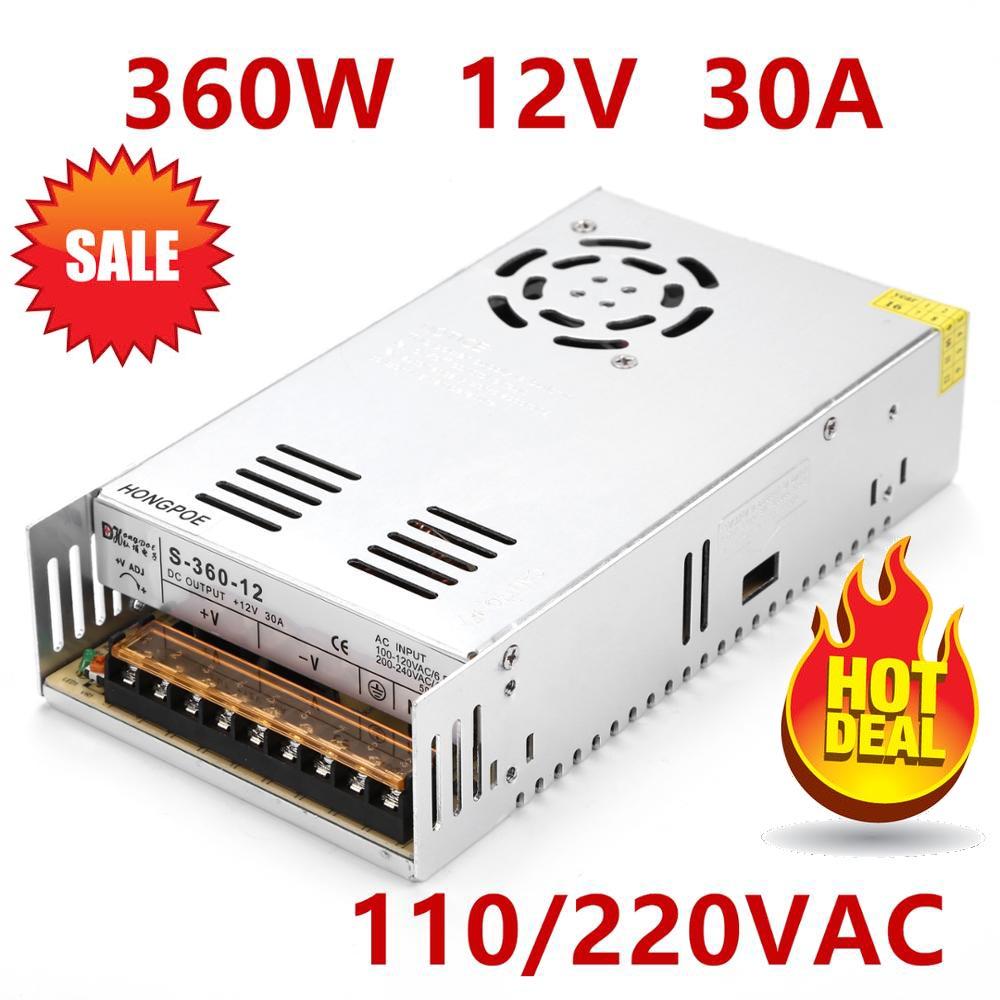  Switching Power Supply 12V 30A 360W