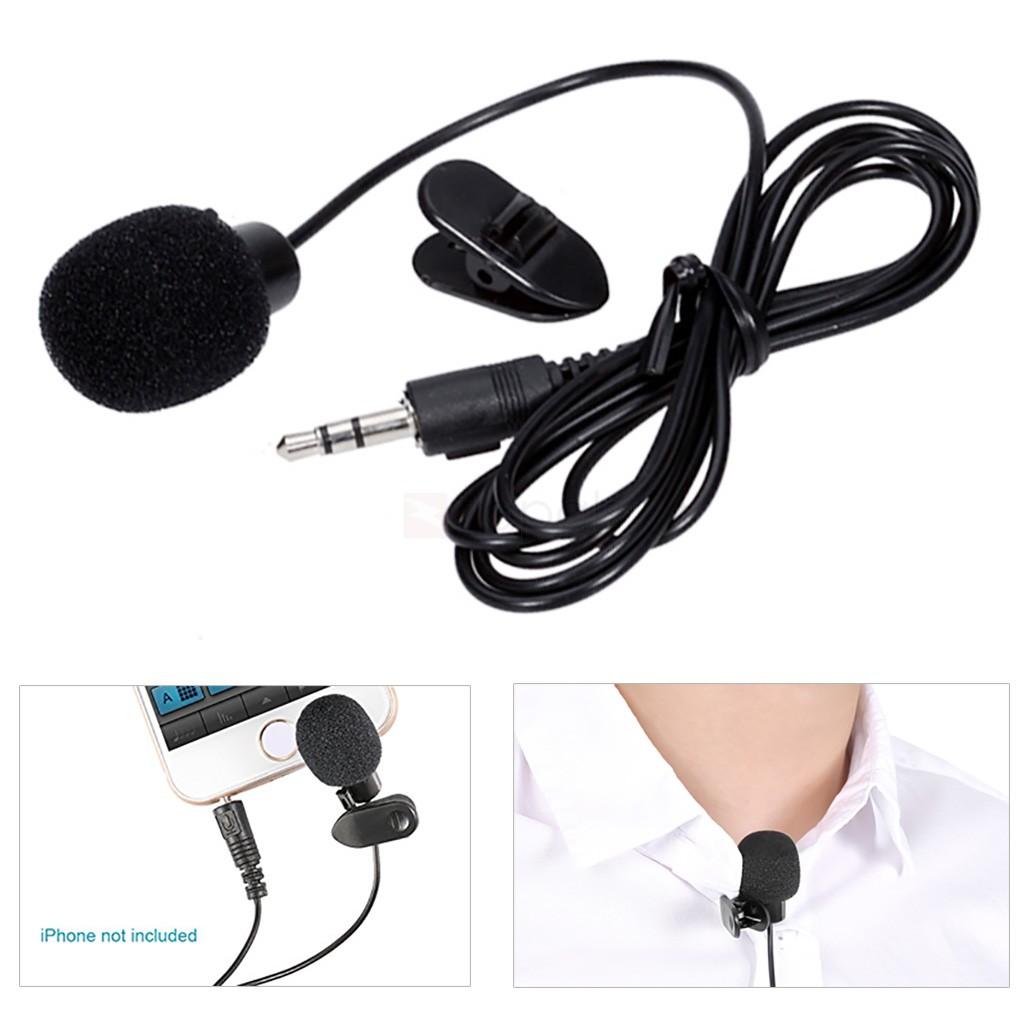 ไมค์หนีบปกเสื้อ DAGEE DG001 Mini Clipon Microphone (Black) KSC