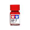 สีสูตรอีนาเมล TAMIYA XF-7 Flat Red (10 ml)