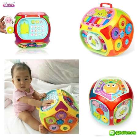 กล่องกิจกรรม 7 ด้าน Education Toy House (รุ่นเดียวกับเป่าเปา) ของเเท้