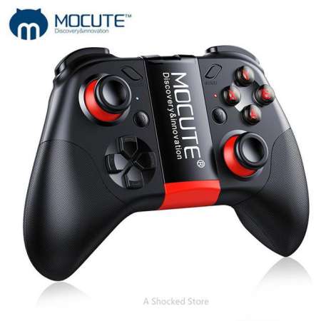 MOCUTE-054 Portable Wireless Bluetooth Gamepads Crystal Button Android Joystick For PC Smartphone VR Controller PK 050 - intl