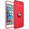 iPhone 6 Plus Case, iPhone 6s Plus Case, Luxury สีสันโลหะแม่เหล็กแหวนซิลิโคนนุ่มฝาครอบเคสใส่โทรศัพท์