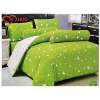 foryou ผ้าปูที่นอนลายดาว(สีเขียว) เกรด A ขนาด 3.5ฟุต 3 ชิ้น (ไม่รวมผ้านวม)